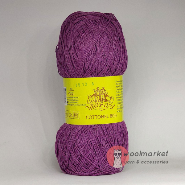 Vivchari Cottonel 800 бузковий 4012