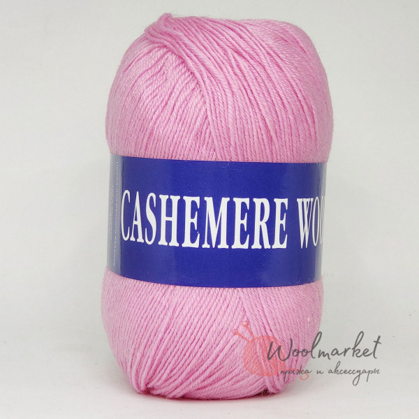 Lana Cashemere wool яскраво-рожевий 1036