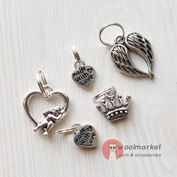 Маркери "Кохання", 8мм (5 шт) нероз'ємні