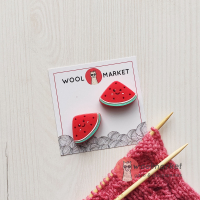 Стопери для спиць "Херсонські кавунчики", 2шт