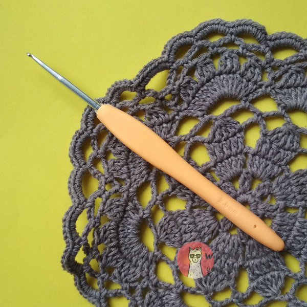 Гачок з силіконовою ручкою, 2,0мм