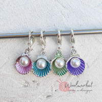 Маркер "Мушля з перлиною", рожева