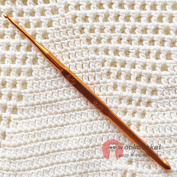 Залізний двосторонній гачок, золотий, 2,5-5,0мм