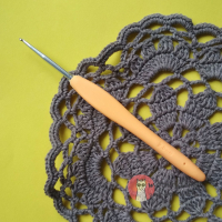 Гачок з силіконовою ручкою, 2,0мм