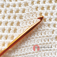 Залізний двосторонній гачок, золотий, 4,0-5,0мм