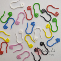 Маркери лампочки пластикові, різнокольорові, 20 шт