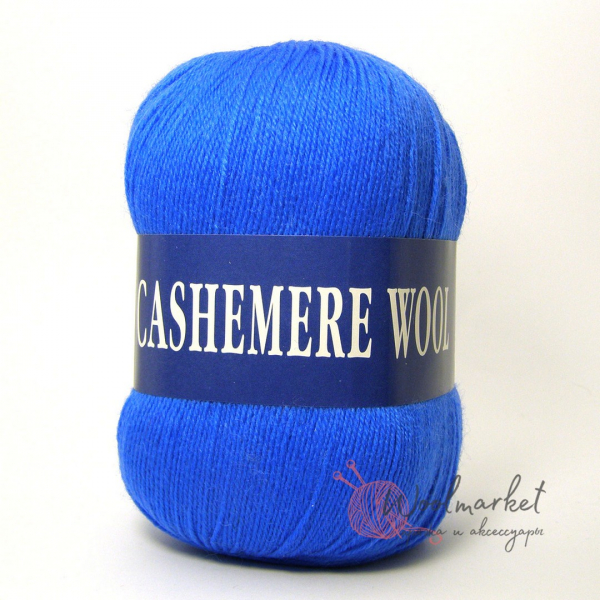 Lana Cashemere wool синій електрик 1017