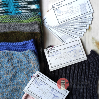 Карточки для в'язаних зразків, 10шт