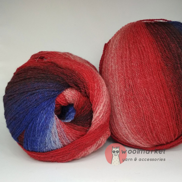 Vivchari Symphony багряно/блакитний 13, 250 грам