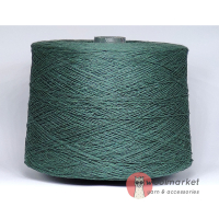 Vivchari by Woolmarket Ethno-Cotton, смарагдовий, бобінна