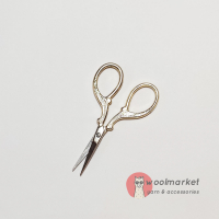 Вінтажні ножички в стилі ретро, золотисті