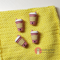 Стопери для спиць "But First Coffee", 2шт