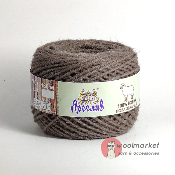 Ярослав вовна, світло-коричневий (130м)