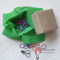 Набір маркерів лампочок в картонній коробочці, різнокольорові, 25 штук 