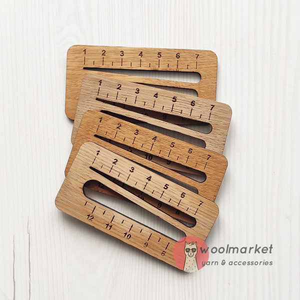 Лінійка калібратор, міні, 1шт