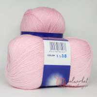 Lana Cashemere wool рожевий 1038