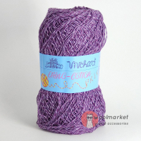 Vivchari Ethno-Cotton Classic Print, фіалковий туман 052