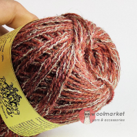 Vivchari Colored Boucle Wool беж букле, теракот 906 			