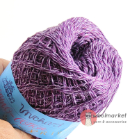 Vivchari Ethno-Cotton Classic Print, фіалковий туман 052