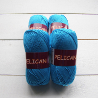 Vita Cotton Pelican яскрава бірюза світла 3981