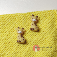 Стопери для спиць "Жирафки", 2шт