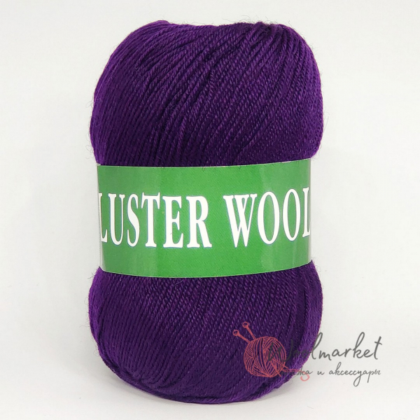 Vita Luster Wool баклажан 3387