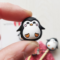 Стопери для спиць "Пінгвіни", 2шт