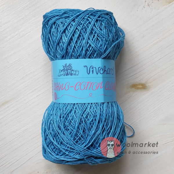 Vivchari Ethno-Cotton Classic, бірюза 004