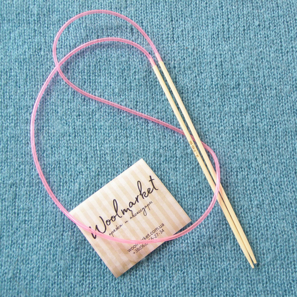 Бамбукові спиці 80см, 2,50мм