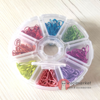 Набір маркерів лампочок в пластиковій коробочці, різнокольорові, 320 шт