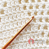 Залізний двосторонній гачок, золотий, 2,2-3,0мм