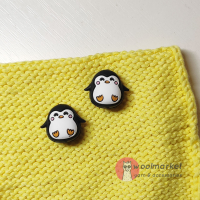 Стопери для спиць "Пінгвіни", 2шт