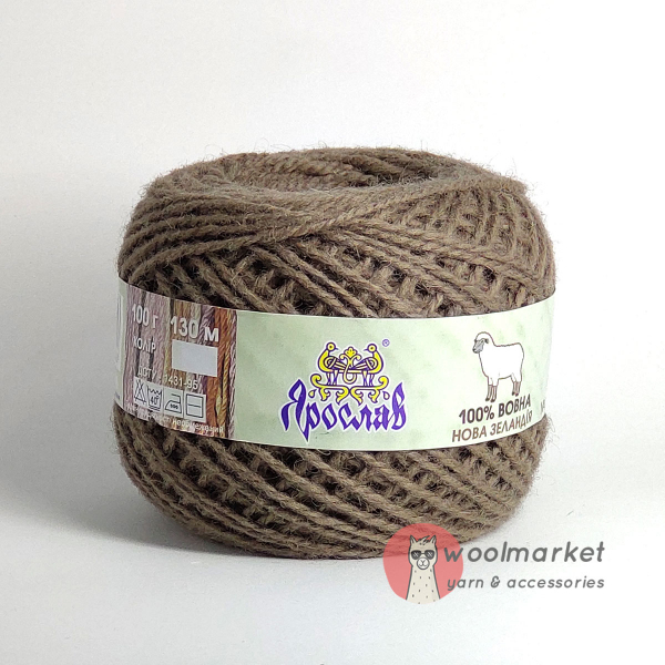 Ярослав вовна, темно-бежевий (130м)