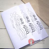 Ескізи Body Line - woman figure, 20шт