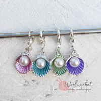 Маркер "Мушля з перлиною", пурпурна