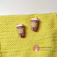 Стопери для спиць "But First Coffee", 2шт