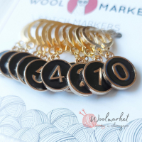 Набір маркерів для в'язання, номерні, 10шт