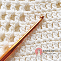 Залізний двосторонній гачок, золотий, 2,2-4,0мм