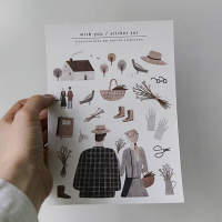 Стікери "With you"