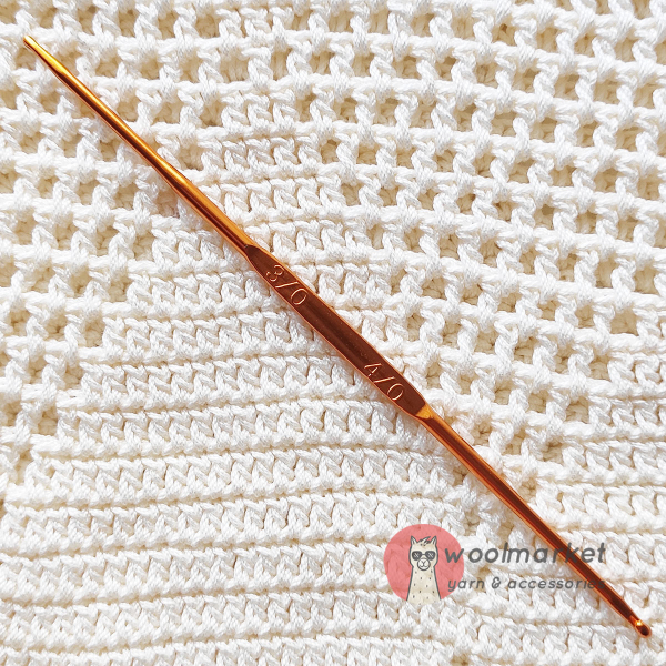 Залізний двосторонній гачок, золотий, 2,2-2,5мм