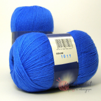Lana Cashemere wool синій електрик 1017