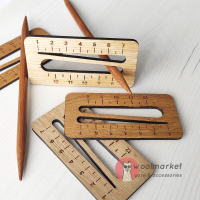 Лінійка калібратор, міні, 1шт