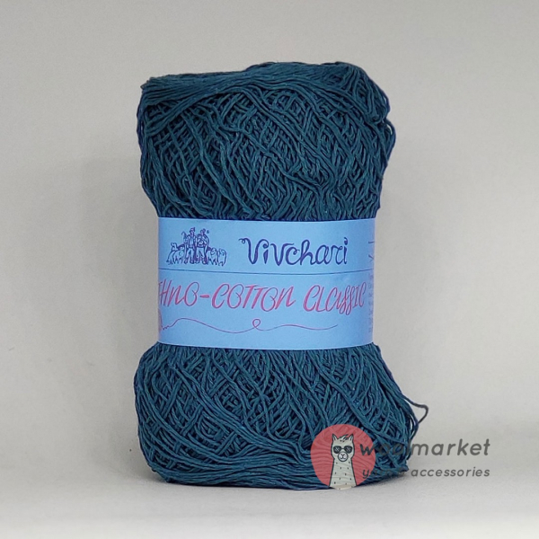 Vivchari Ethno-Cotton Classic темна морська хвиля 026