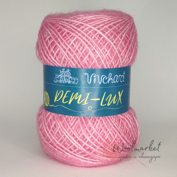 Vivchari Demi Lux, лісові мальви 605 (рожевий)