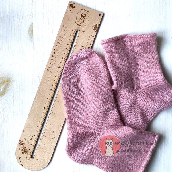 Лінійка для в'язання шкарпеток, 1шт