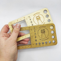 Калібровочна лінійка для в'язання