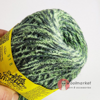 Vivchari Colored Boucle Wool салатовий букле, темно зелений 918