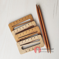 Лінійка калібратор, міні, 1шт