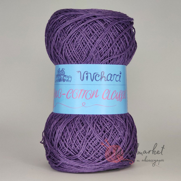 Vivchari Ethno-Cotton Classic, середнє-бузковий 031