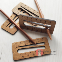 Лінійка калібратор, міні, 1шт